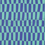 KATOENEN POPLIN GOTS RUITEN JENNIFER BOURON BLAUW/GROEN (thumbnail)