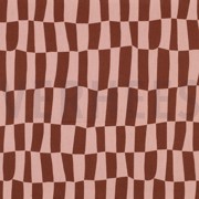 BAUMWOLLE POPELINE GOTS KAROS JENNIFER BOURON ROSA/BRAUN (thumbnail)