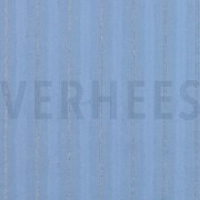 BAUMWOLLE VOILE LUREX STREIFEN HELLBLAU (thumbnail)