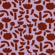 JERSEY GOTS BLUMEN JENNIFER BOURON LAVENDEL (thumbnail)