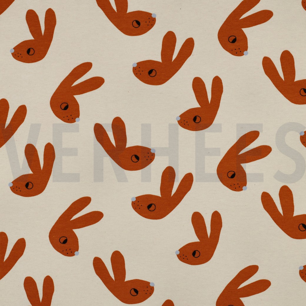 JERSEY GOTS KONIJNEN JENNIFER BOURON NATUREL