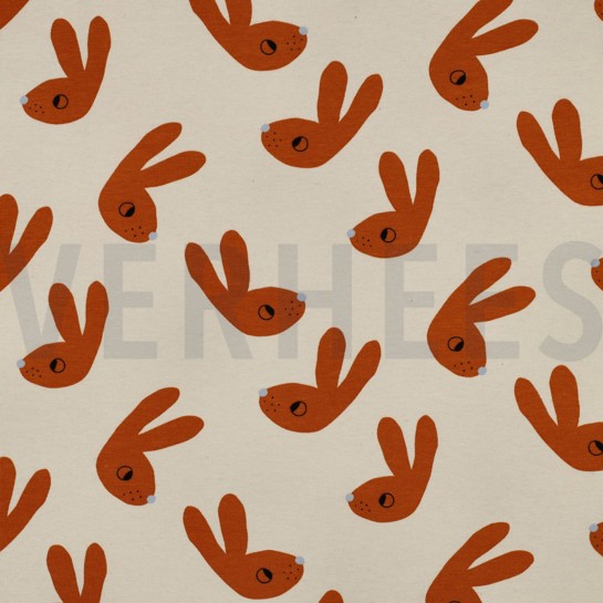 JERSEY GOTS KONIJNEN JENNIFER BOURON NATUREL #7