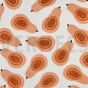 TOILE DÉCORATION FRUIT BLANC (thumbnail)