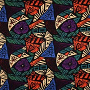 VISKOSE JERSEY DIGITAL ABSTRACT SCHWARZ (thumbnail)