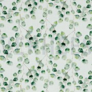 DOUBLE GAZE DE COTON GOTS DIGITAL  EUCALYPTUS BLANC (thumbnail)