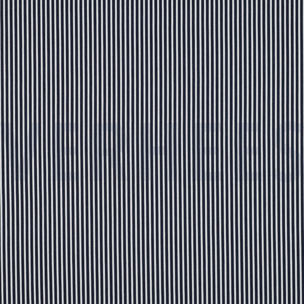 POPLIN STRIPES NAVY