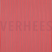 POPELINE DE COTON RAYURE ROUGE (thumbnail)