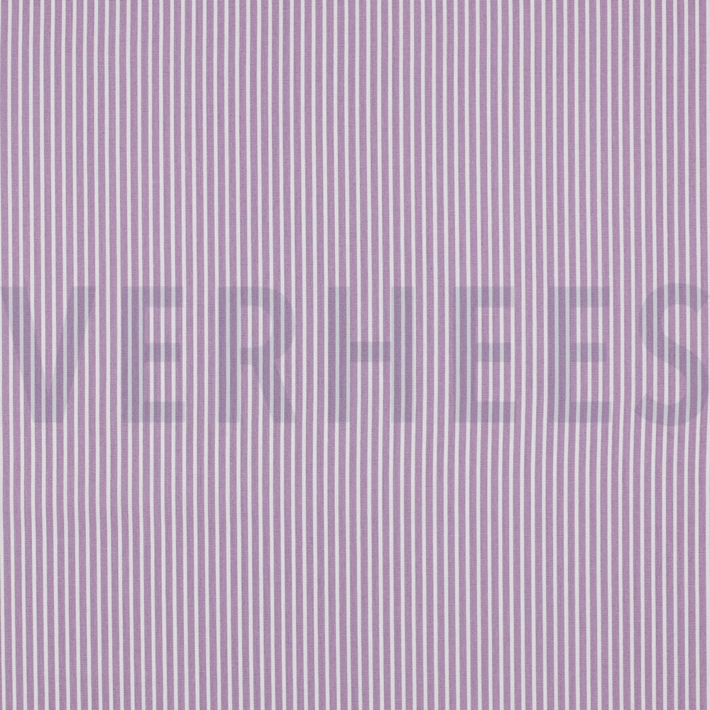 POPLIN STRIPES LILAC