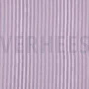 KATOENEN POPLIN STREPEN LILA (thumbnail)