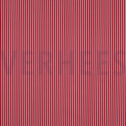 POPLIN STRIPES CERISE (thumbnail)