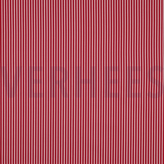 POPLIN STRIPES CERISE #7