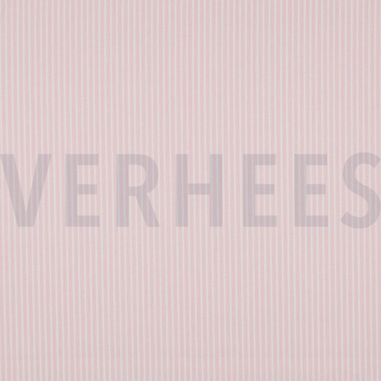 POPLIN STRIPES LIGHT ROSE #7