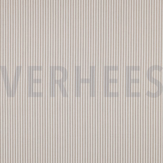 POPELINE DE COTON RAYURE SABLE #7