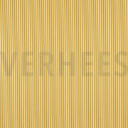 POPELINE DE COTON RAYURE OCRE (thumbnail)