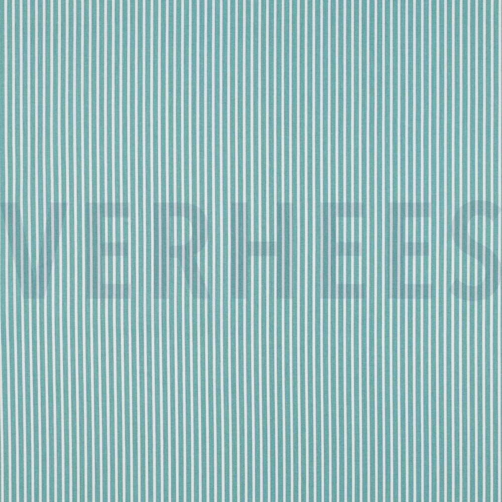 POPLIN STRIPES OLD GREEN