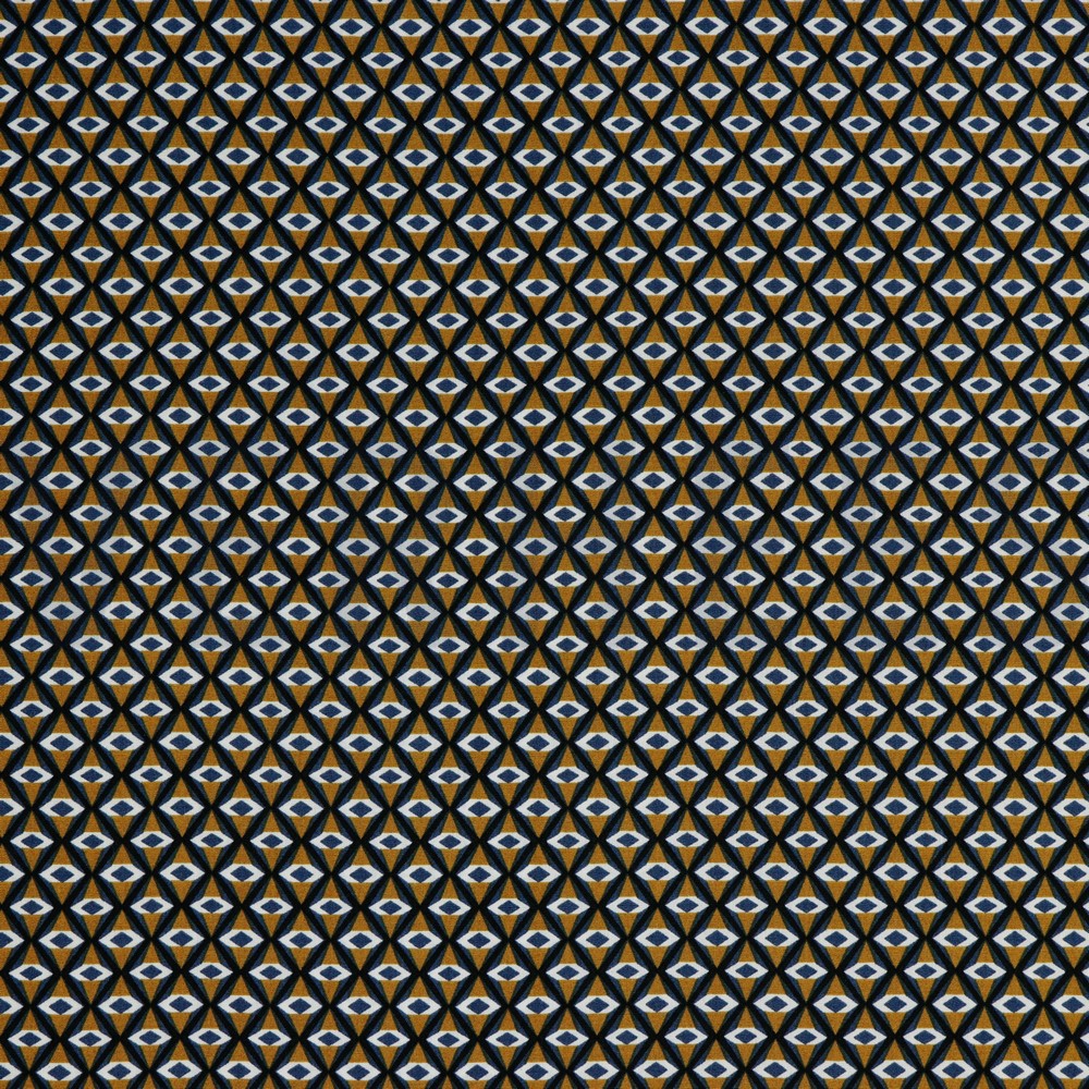 VISCOSE RADIANCE GEOMETRIC OCHRE