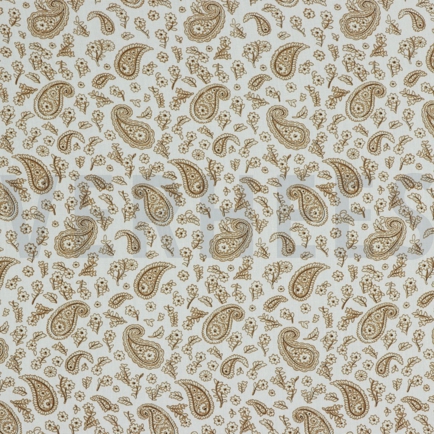VISKOSE RADIANCE PAISLEY WEISS (hover)