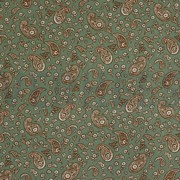 VISKOSE RADIANCE PAISLEY ALTGRÜN (thumbnail)