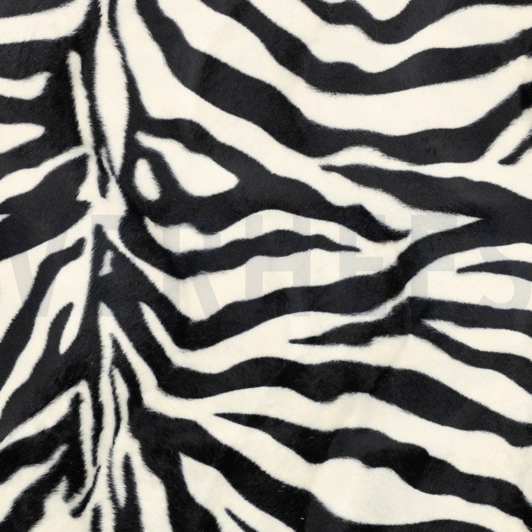 VELBOA ZEBRA ÉCRU/ZWART