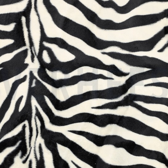 VELBOA ZEBRA ÉCRU/ZWART #7