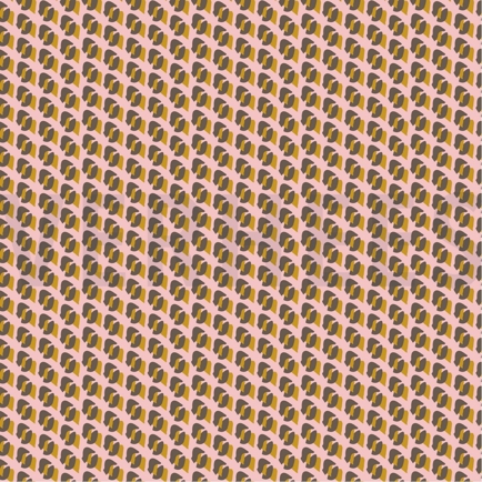 POPELINE DE COTON GRAPHIC POINTS ROSE PÂLE (hover)