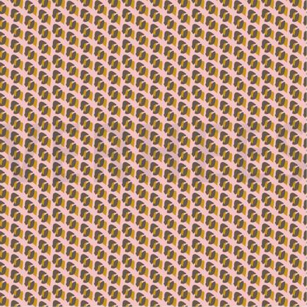 KATOENEN POPLIN GRAFISCHE STIPPEN LICHTROZE/OUDROZE (hover)
