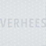 KATOEN EMBROIDERY TWEE-ZIJDIGE GOLFRAND WIT (thumbnail)