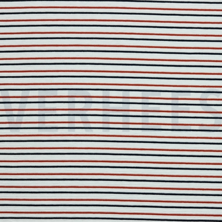 COTON RAYURES BLANC CASSÉ (hover)