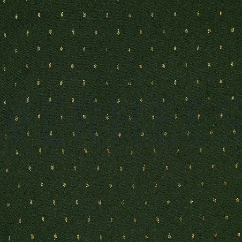 VISCOSE LUREX DONKERGROEN