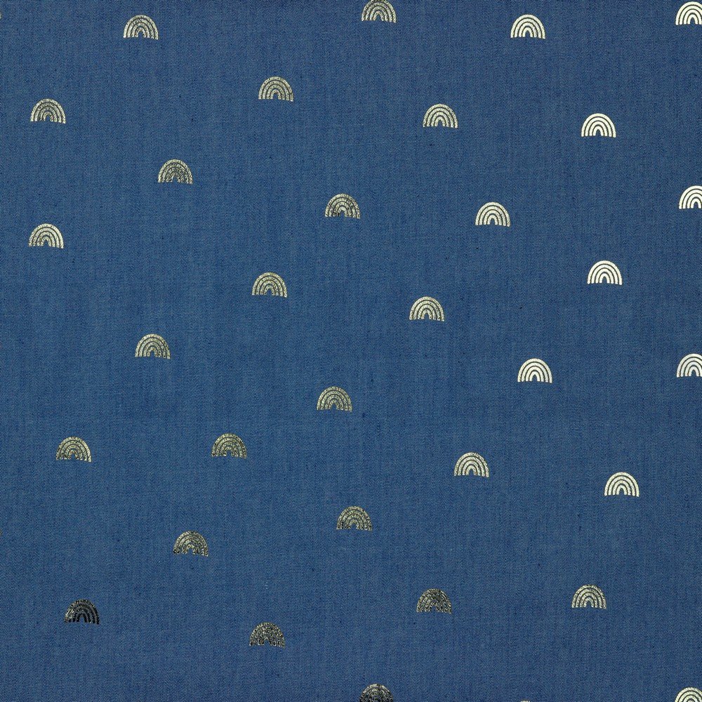 JEANS REGENBOGEN FOLIE INDIGO BLAU