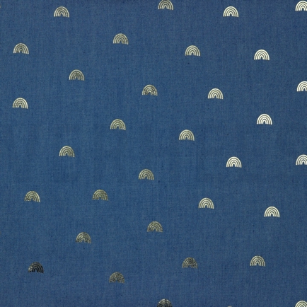JEANS FOIL ARC-EN-CIEL BLEU INDIGO (hover)