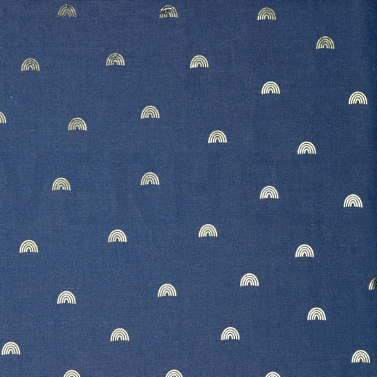 JEANS REGENBOGEN FOLIE INDIGO DONKERBLAUW #7