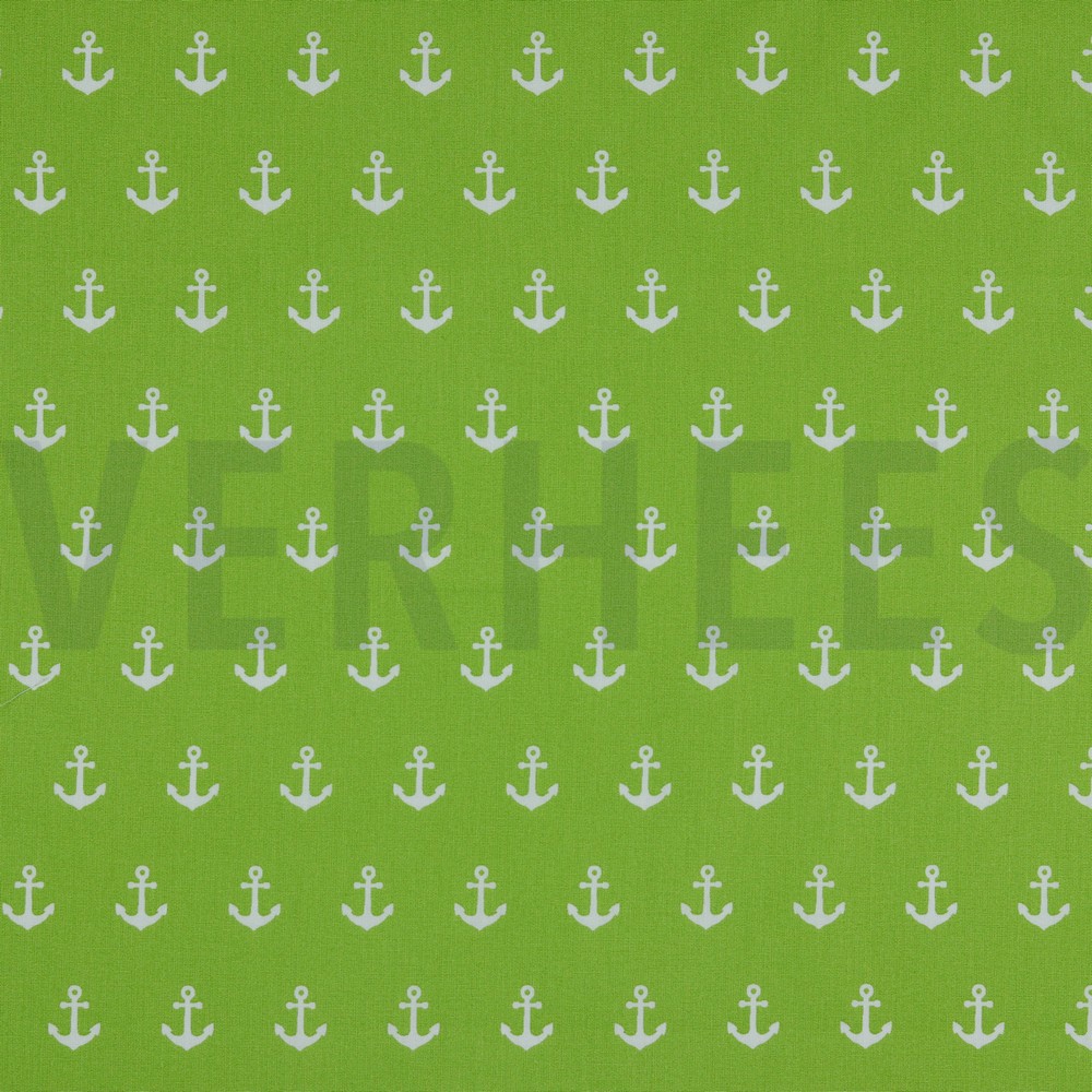 POPLIN ANCHORS LIME