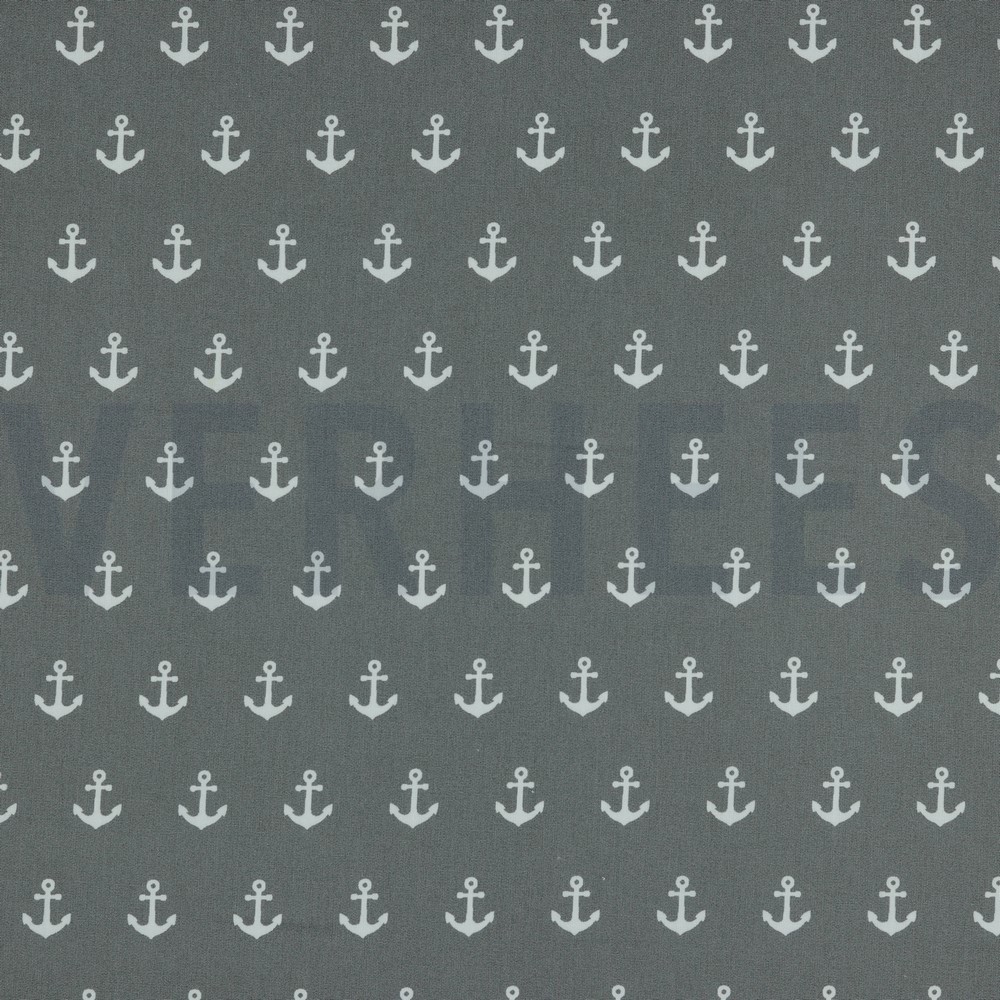 POPLIN ANCHORS GREY