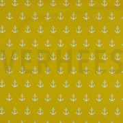 POPLIN ANCHORS YELLOW (thumbnail)