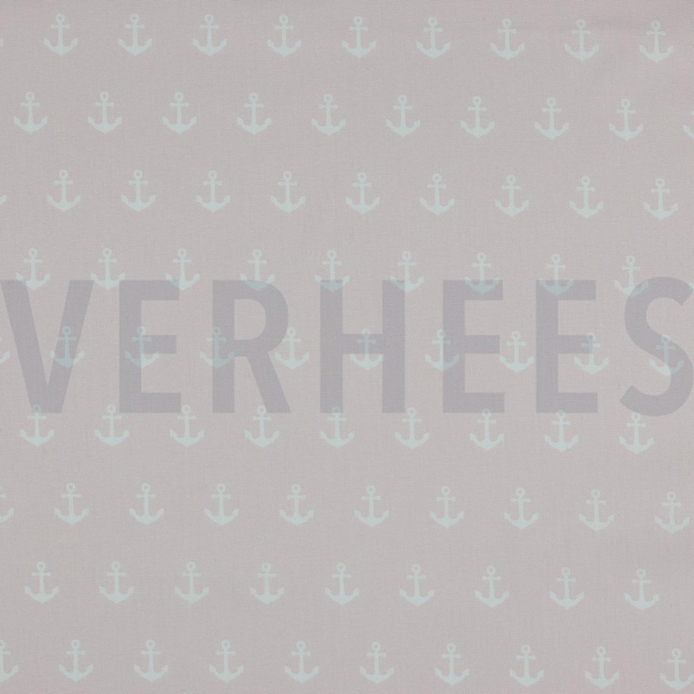 POPLIN ANCHORS LIGHT ROSE