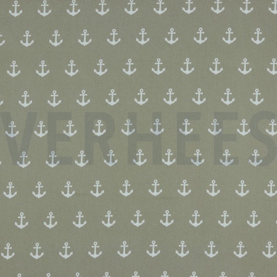 POPLIN ANCHORS SAND #7