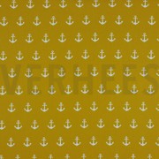 KATOENEN POPLIN ANKERS OKER (thumbnail)