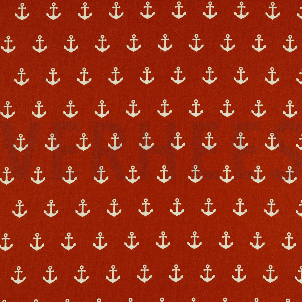 POPLIN ANCHORS TERRACOTTA