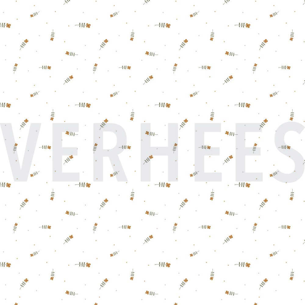 JERSEY GOTS DIGITAL AQUARELL GEBROCHEN WEISS