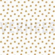 POPELINE DE COTON BELLE HISTOIRE ARC-EN-CIEL BLANC (thumbnail)