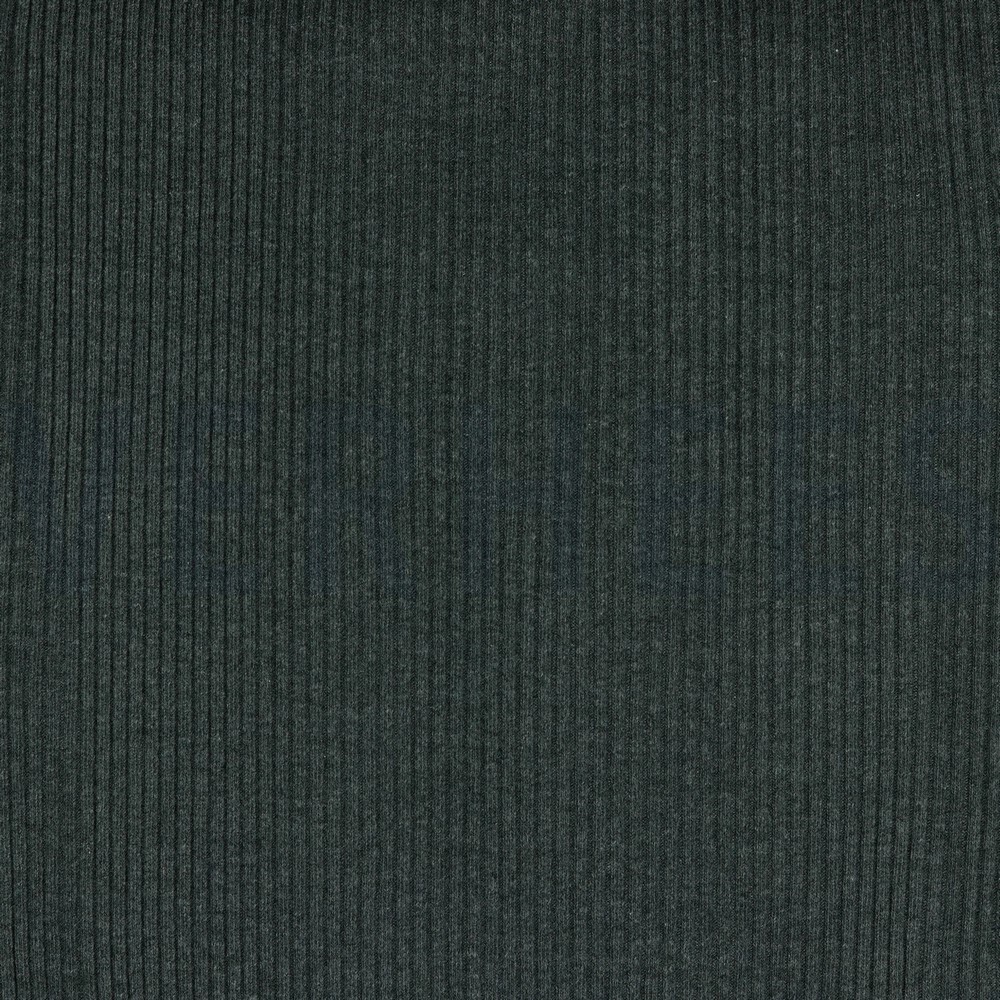 ZWARE RIB TUBE ANTHRACIET GEMÊLEERD