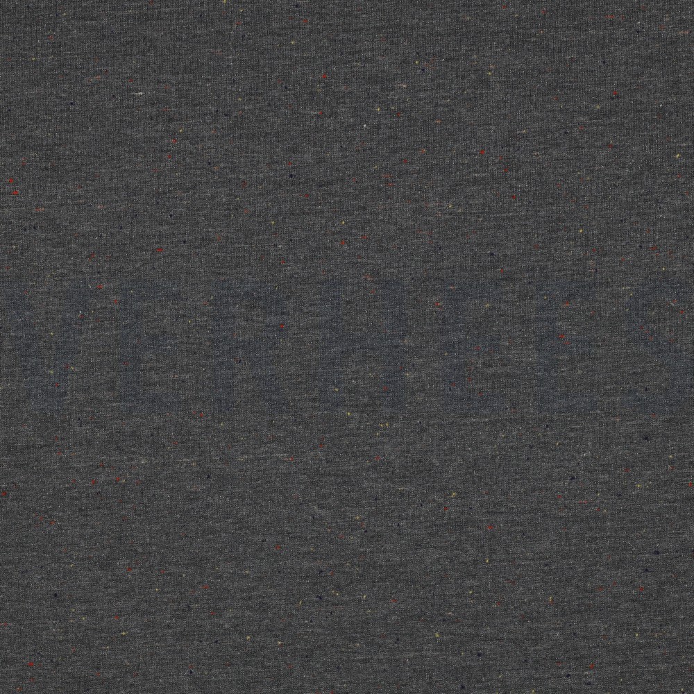 COSY COLOURS SWEAT GRAU MELIERT