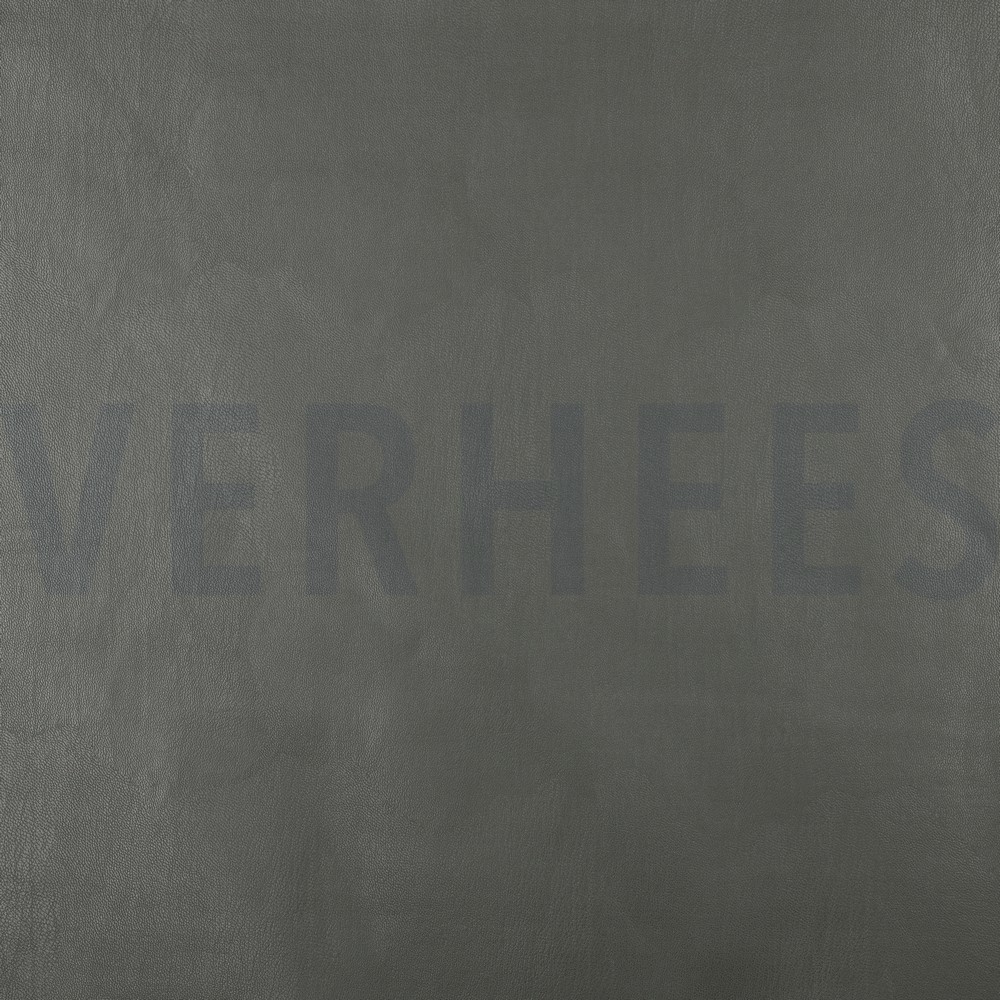 FAUX LEATHER SOFT STRETCH ARMY GREEN