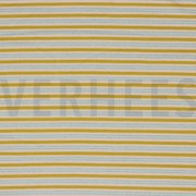JERSEY STREIFEN LUREX OCKER/SILBER (thumbnail)