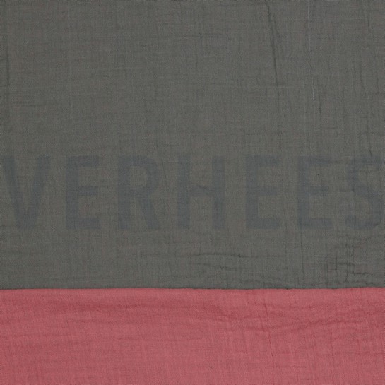 DOPPELSEITIGE MUSSELIN GOTS DUNKELGRAU #7