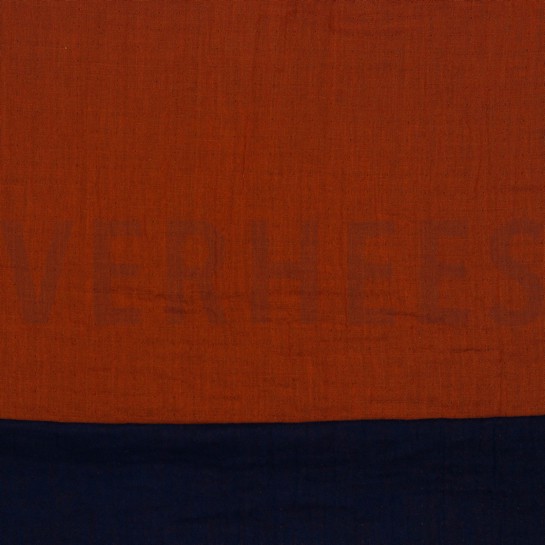 DOPPELSEITIGE MUSSELIN GOTS RUST #7