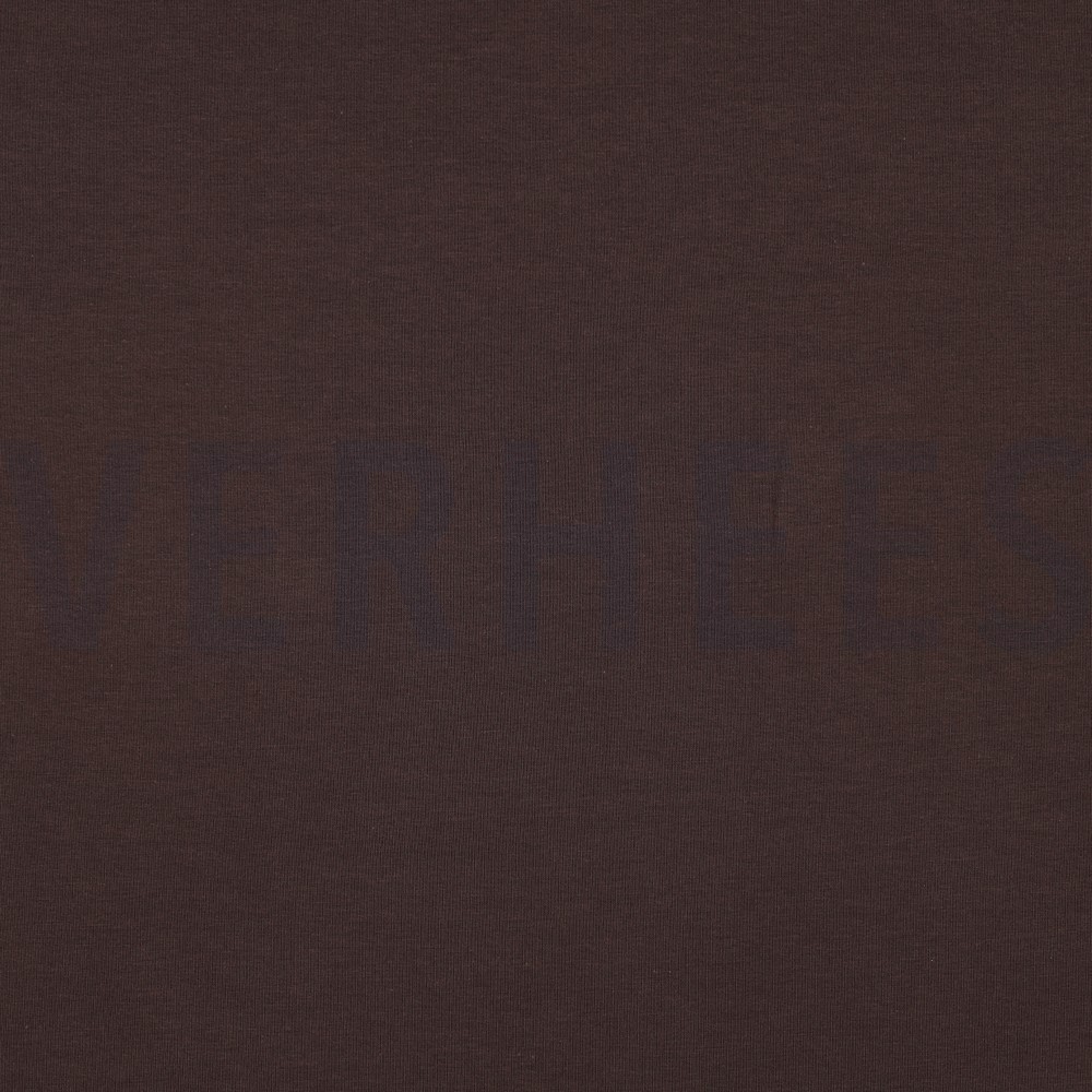 FRENCH TERRY GOTS DUNKELBRAUN