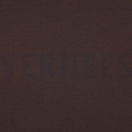 FRENCH TERRY GOTS DUNKELBRAUN #7