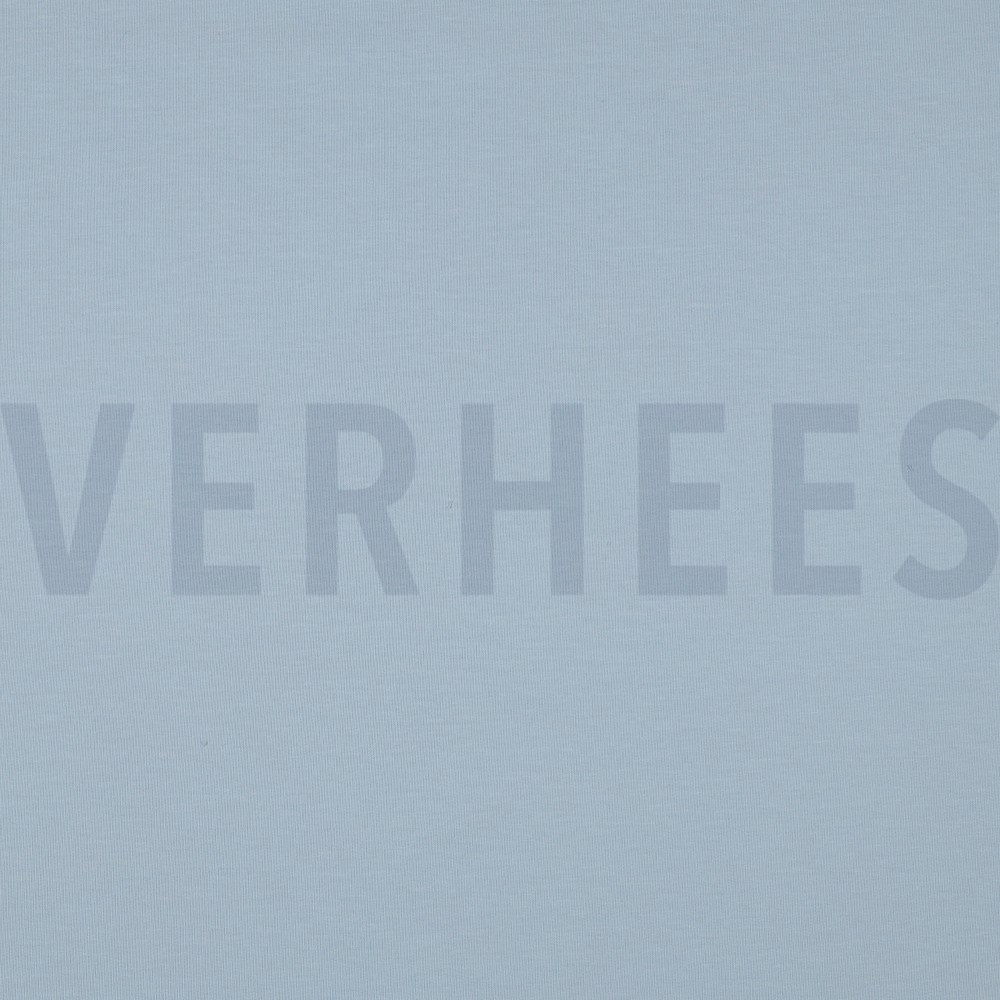 FRENCH TERRY GOTS BABYBLAUW